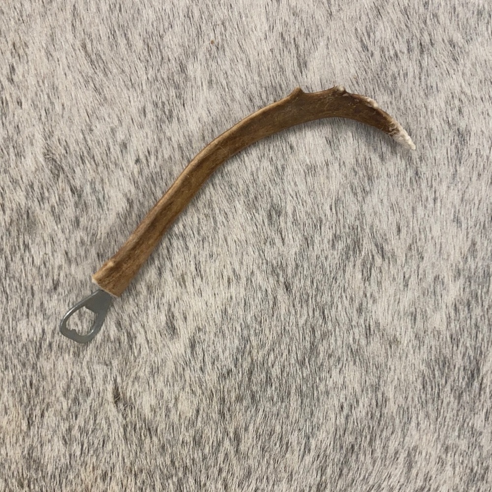 🍻🪵 Handmade Deer Antler Bottle Opener Yellowstone 🦌🍺